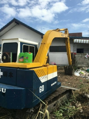 ขายรถแบ็คโฮ Komatsu PC 60-2 บูมอาร์มยาวพิเศษ โซ่ช่วงล่างเต็ม แอร์พร้อม เอกสารซื้อขาย ขายรถแบ็คโฮ Komatsu PC 60-2 บูมอาร์มยาวพิเศษ โซ่ช่วงล่างเต็ม แอร์พร้อม เอกสารซื้อขาย