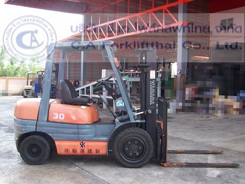 ขาย รถโฟล์คลิฟท์ TOYOTA รุ่น 6FD30 ขาย รถโฟล์คลิฟท์ TOYOTA รุ่น 6FD30