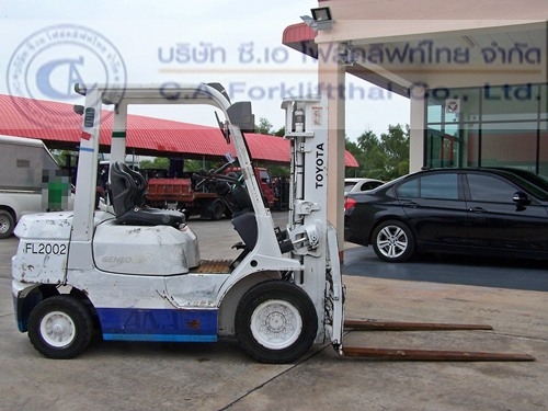 ขาย รถโฟล์คลิฟท์ TOYOTA รุ่น 7-FD25 (1) ขาย รถโฟล์คลิฟท์ TOYOTA รุ่น 7-FD25 (1)