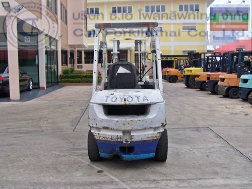 ขาย รถโฟล์คลิฟท์ TOYOTA รุ่น 7-FD25 (2) ขาย รถโฟล์คลิฟท์ TOYOTA รุ่น 7-FD25 (2)