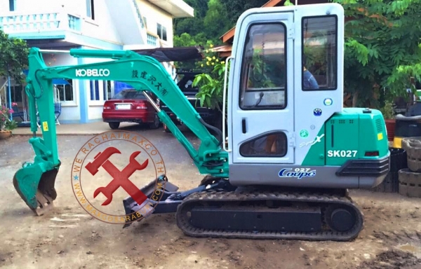 ขายรถขุดยอดฮิต KOBELCO SK027