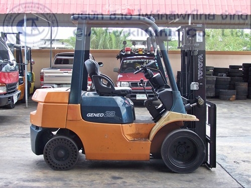 ขาย รถโฟล์คลิฟท์ TOYOTA รุ่น 7-FG23 ขาย รถโฟล์คลิฟท์ TOYOTA รุ่น 7-FG23