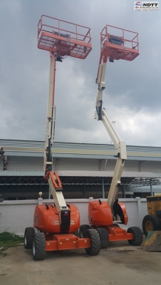 รถกระเช้าล้อยาง JLG 600J  (ยกได้สูง 18.5 เมตร)