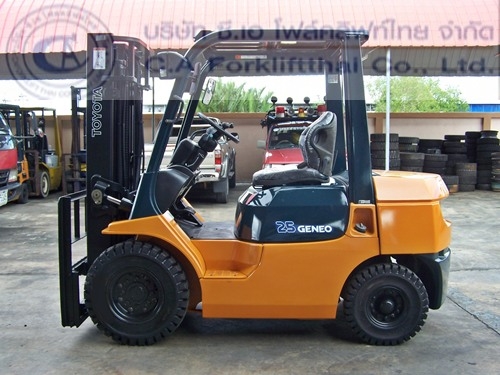 ขาย รถโฟล์คลิฟท์ TOYOTA รุ่น 7-FD25