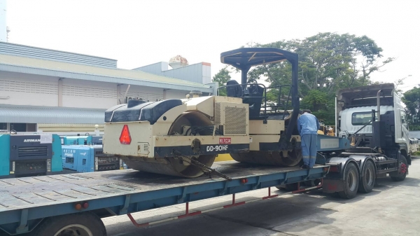 จบไปอีก1ครับ จัดส่งเรียบร้อย ไปลงหน้างานเลย Ingersolland DD-90HF (10ตัน)