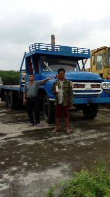 รถเทเลอร์หัวยาว  ยี่ห้ออีซูซุ  รหัสเครื่อง 6BD1  ขนาด 165 แรงม้า