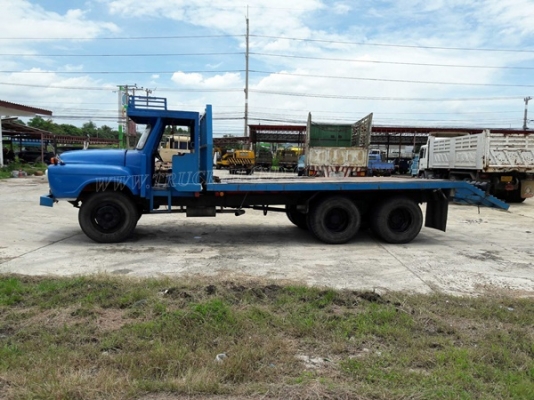 รถเทเลอร์หัวยาว  ยี่ห้ออีซูซุ  รหัสเครื่อง 6BD1  ขนาด 165 แรงม้า