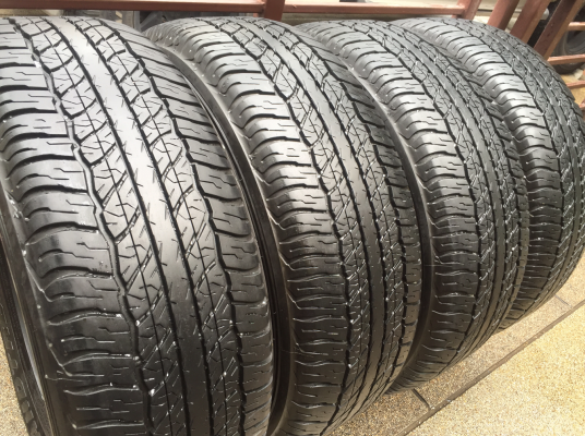 ยาง Dunlop 265 65 17 ปลายปี15 ดอกเต็ม ไม่มีปะ ราคาไม่แพง ยาง Dunlop 265 65 17 ปลายปี15 ดอกเต็ม ไม่มีปะ ราคาไม่แพง