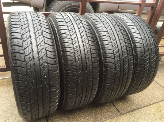 ยาง Dunlop 265 65 17 ปลายปี15 ดอกเต็ม ไม่มีปะ ราคาไม่แพง ยาง Dunlop 265 65 17 ปลายปี15 ดอกเต็ม ไม่มีปะ ราคาไม่แพง