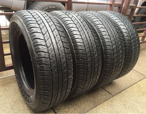 ยาง Dunlop 265 65 17 ปลายปี15 ดอกเต็ม ไม่มีปะ ราคาไม่แพง