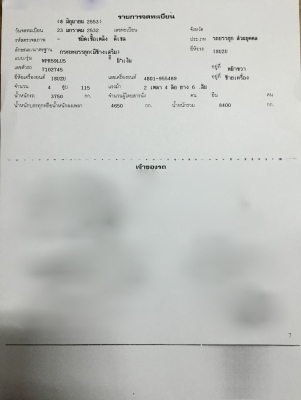 รถอีซูซุ 6 ล้อ รั้ว ( ไม่ดั้ม ) NPR 115 แรงม้า. ปี 32. สนใจติดต่อ 081 - 6079515