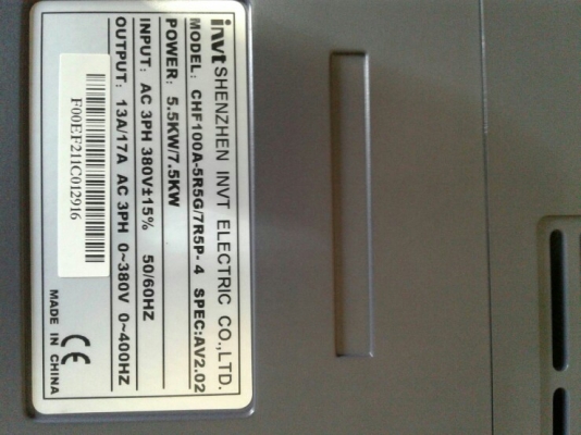 ขายinvrrter invt สภาพ95\% 7แรงครับ ขายinvrrter invt สภาพ95\% 7แรงครับ