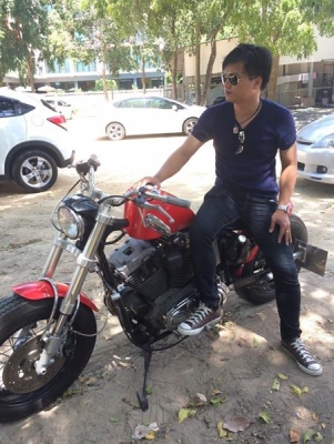 HD custom 1200. ยิงเฟรม แต่งbober