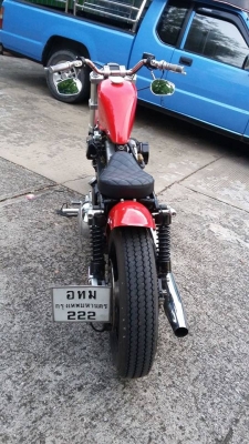 HD custom 1200. ยิงเฟรม แต่งbober