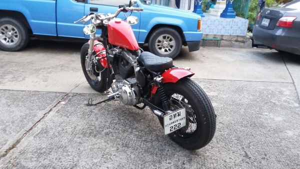 HD custom 1200. ยิงเฟรม แต่งbober