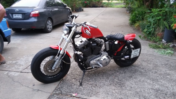 HD custom 1200. ยิงเฟรม แต่งbober