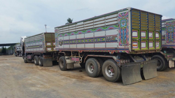 ขายรถพ่วงดัมพ์ ISUZU เครื่อง 360 แรง ปี 55 กระบะดัมพ์มิเนียมอู่ซุ่นชัย ลูก 3 เพลาแท้ยาว 6.80 เมตร ทะเบียนพร้อม ขายรถพ่วงดัมพ์ ISUZU เครื่อง 360 แรง ปี 55 กระบะดัมพ์มิเนียมอู่ซุ่นชัย ลูก 3 เพลาแท้ยาว 6.80 เมตร ทะเบียนพร้อม