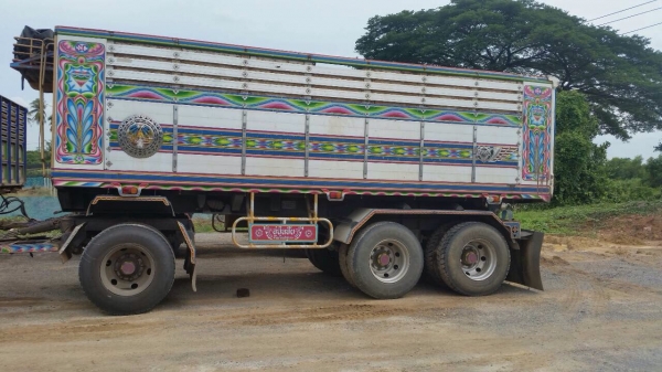 ขายรถพ่วงดัมพ์ ISUZU เครื่อง 360 แรง ปี 55 กระบะดัมพ์มิเนียมอู่ซุ่นชัย ลูก 3 เพลาแท้ยาว 6.80 เมตร ทะเบียนพร้อม ขายรถพ่วงดัมพ์ ISUZU เครื่อง 360 แรง ปี 55 กระบะดัมพ์มิเนียมอู่ซุ่นชัย ลูก 3 เพลาแท้ยาว 6.80 เมตร ทะเบียนพร้อม