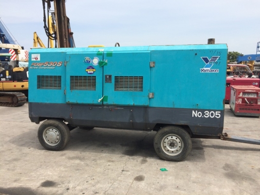 AIRMAN PDSF530S ปี 2004 ลม 10.5 บาร์ นำเข้าจากญี่ปุ่น ไม่เคยใช้งานในไทย