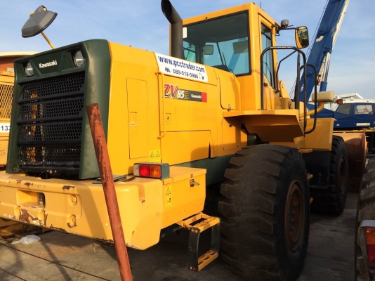 Kawasaki รุ่น 85ZV ปี 2005 ใช้งาน 5 พันกว่าชม. แท้ ๆ จากญี่ปุ่น บุ้งกี๋ 3.7 คิว