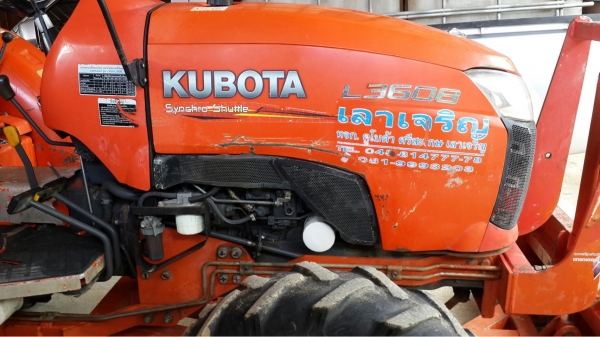 ขายรถไถคูโบต้านั่งขับ รุ่น L3608DT สภาพดี พร้อมใช้งาน ราคาถูก ขายรถไถคูโบต้านั่งขับ รุ่น L3608DT สภาพดี พร้อมใช้งาน ราคาถูก