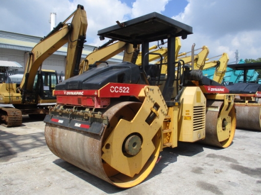ขายรถบด DYNAPAC CC522 #62910655 Year 1999 สภาพสวยพร้อมใช้ นำเข้าจากญี่ปุ่น สนใจติดต่อ อำพล 090-9694506