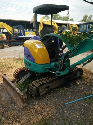 ลดราคารถแบคโฮ KOMATSU PC30MR-1 ขายตามสภาพเลยครับ เครื่องดี แต่คอนโทรลรั่ว ยังใช้งานได้