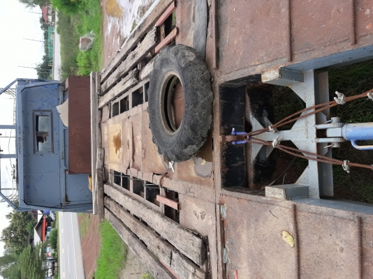 ขายเทลเลอร์ 10 ล้อหน้ายาว เครื่อง 6BD1 165 แรง พวงมาลัยพาวเวอร์ หางพับไฮดลอริค ทะเบียนพร้อมโอน