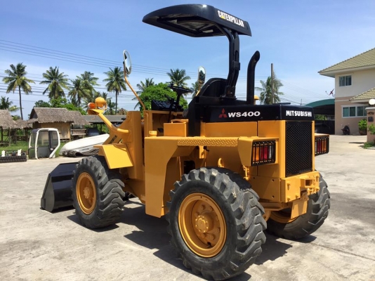 รถตักล้อยาง MITSUBISHI WS400 นำเข้า จากญี่ปุ่น