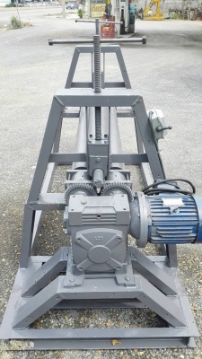 ** SOLD ** เครื่องม้วนเหล็กแผ่น 4 ฟุต 120 cm. เพลาตัน ม้วนหนา 6 มม.เอางานมาเทสก่อนได้!!