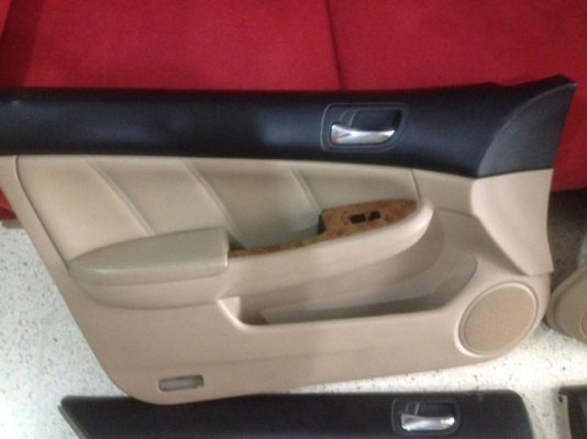 เเผงประตู ACCORD G7 ปลาวาฬ กรอบลายไม้ตามรูปสภาพสวยทั้ง4บานชุดละ