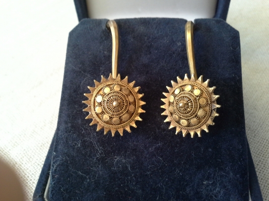 ต่างหูทองโบราณ