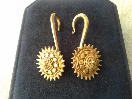 ต่างหูทองโบราณ