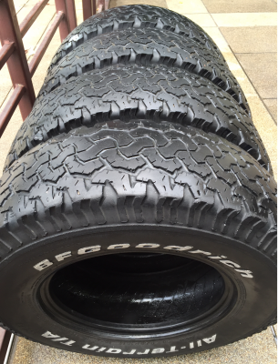 ยาง All BF goodrich 30 9.5 R15 พร้อมใช้งาน ราคาไม่แพง ยาง All BF goodrich 30 9.5 R15 พร้อมใช้งาน ราคาไม่แพง