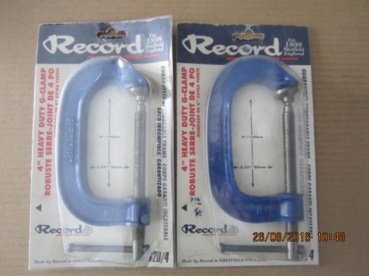 ขายซีแคมจับงานขนาด4" RECORD Made in England.