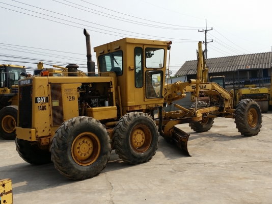 ขายรถเกรด Caterpillar 140G นำเข้าจาก USA แท้ 1000\% Serial สูง 72V108xx สภาพสวย ไม่เคยใช้งานในไทย