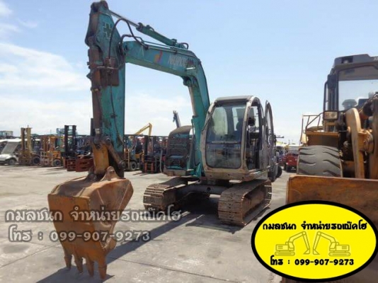 ขายรถขุด ยี่ห้อ: KOBELCOMODEL แบบ: SK60-2  รถเก่านอกนำเข้าจากญี่ปุ่น  มีเอกสารใบอินวอย รถไม่เคยผ่านการใช้งานในไทย100\%  สนใจติดต่อ : 099-907-9273 กิ๊ฟ กมลชนก