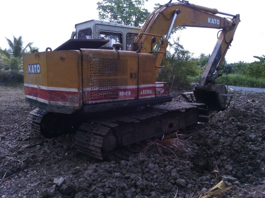 รถขุดขนาด 120 KATO สภาพดี ใช้ได้ พร้อมใช้