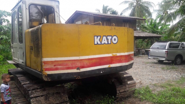 รถขุดขนาด 120 KATO สภาพดี ใช้ได้ พร้อมใช้