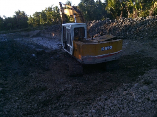 รถขุดขนาด 120 KATO สภาพดี ใช้ได้ พร้อมใช้