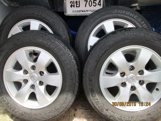 ขายล้อแม็กพร้อมยางบริสโตนดูราวิช