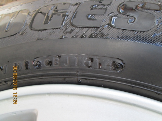 ขายล้อแม็กพร้อมยางบริสโตนดูราวิช