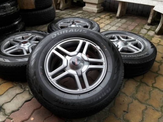 ล้อ Isuzu 1.9. X-series ขอบ16 พร้อมยางป้ายแดงชุดล่ะ16,000