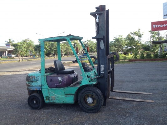 ขายโฟล์คลิฟท์ มิตซู 3 ตัน เสา 4 เมตร พร้อมใช้งาน