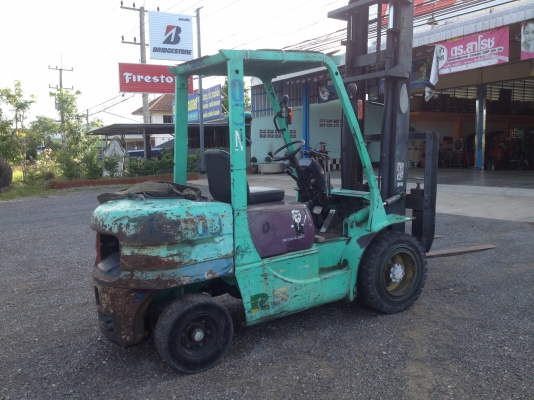ขายโฟล์คลิฟท์ มิตซู 3 ตัน เสา 4 เมตร พร้อมใช้งาน