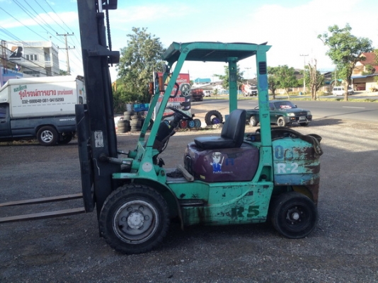 ขายโฟล์คลิฟท์ มิตซู 3 ตัน เสา 4 เมตร พร้อมใช้งาน