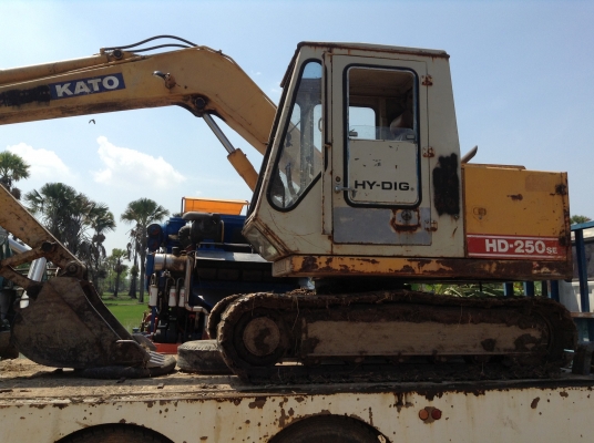 ขายแมคโคร kato HD-250se