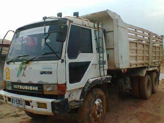 ขายรถ 10 ล้อดั้ม 2 เพลา MITSUFUSO MA เครื่องเดิม เกียร์ 10 เกียร์ ISUZU ทนแข็งแรงเครื่องดีคัทซีสวยทะเบียนเต็มยางดี