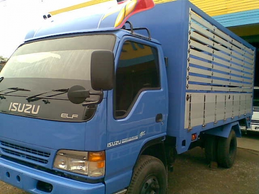 ขาย6ล้ออีซูซุ NPR ต่อดั๊มเกษตรใหม่ ช่วงล่างใหญ่ SBR หน้าหลัง รถสวย พร้อมใช้