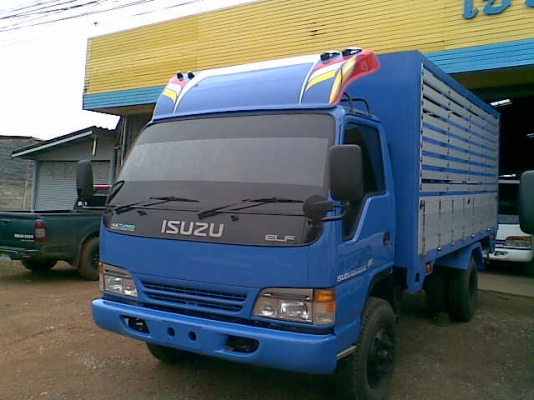 ขาย6ล้ออีซูซุ NPR ต่อดั๊มเกษตรใหม่ ช่วงล่างใหญ่ SBR หน้าหลัง รถสวย พร้อมใช้